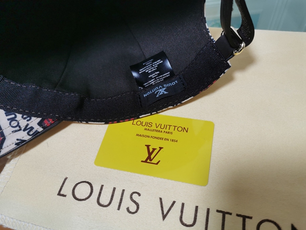 ブランド帽子素材ディテール